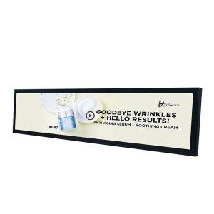 Advertising Stretched Bar LCD Screen 43 Inch With CMS Software