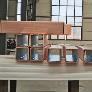 CuCrZr Copper Mold Tube Continuous Casting 90mm Square