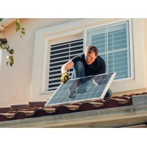 5kw Solar Panel Photovoltaic System Hybrid Grid Kit Roof Mounting