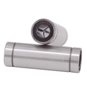 Silver Steel LM6LUU LM8LUU 3D Printer Bearings Lengthen Linear