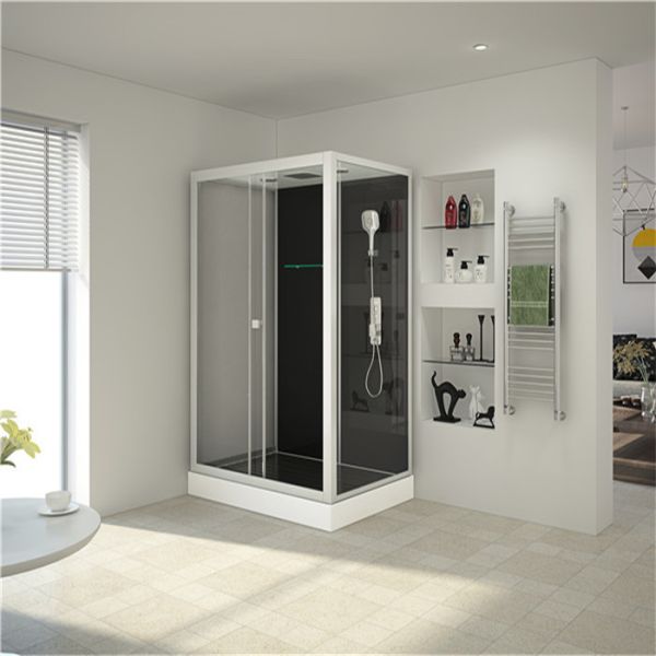 Rectangular Free Standing Quadrant Shower Cubicles With Transparent Tempered