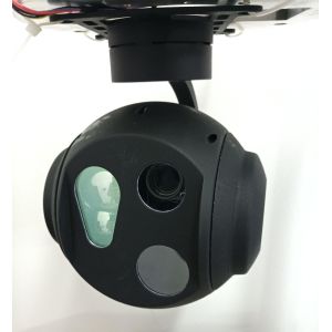 Small Size Uncooled FPA EO IR Thermal Camera Gimbal For Reconnaissance