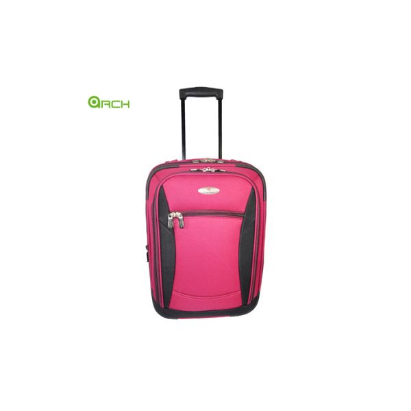 Buy 24 Inch 600D Eco Friendly Fabric Luggage Bag Sets With Trolley System at wholesale prices