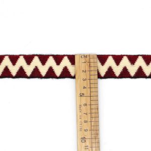 20KJ74 Nylon Thickened Jacquard Ribbon Trim 3cm