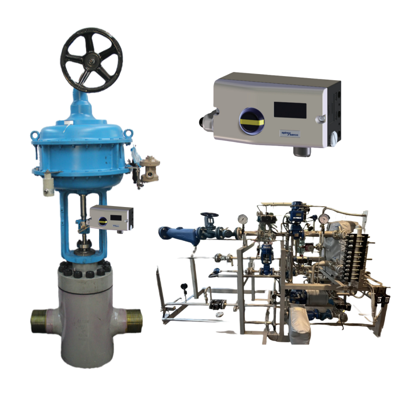 Spirax Sarco SP7 Pneumatic Control Valve with Linear Actuator