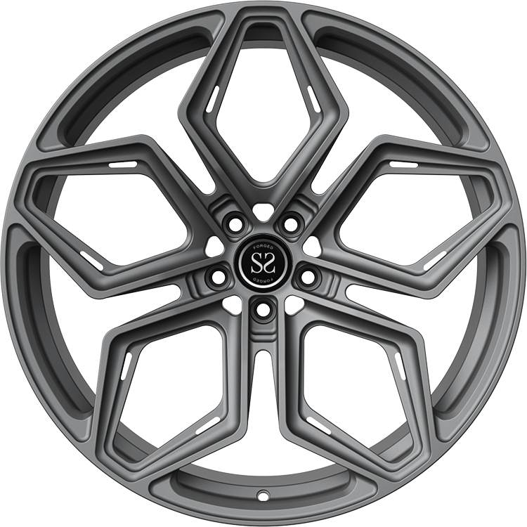 22x9.5 and 22x10.5 Grey Custom 1-PC Forged Rims for BMW X7 G07