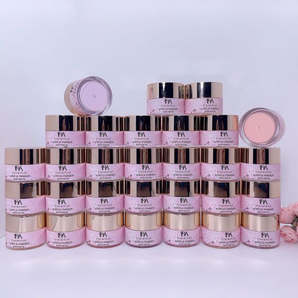 60 Colors Long Lasting Custom Acrylic Powder Wholesale 3 in 1 Bulk Nail Acrylic Powder for Nails Vendors