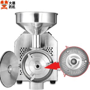 Quality Safety Electric Grain Grinder Machine With Adjustable Speed / Fineness for sale