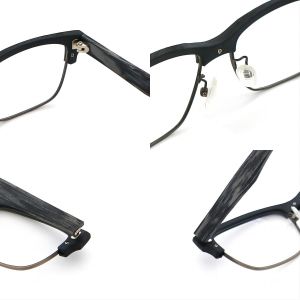 Retro Full-rim Frame Polygons Acetate Glasses Frames MR 1235