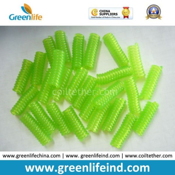 Buy Mini Retractable Light Green Short Coil Tethers at wholesale prices
