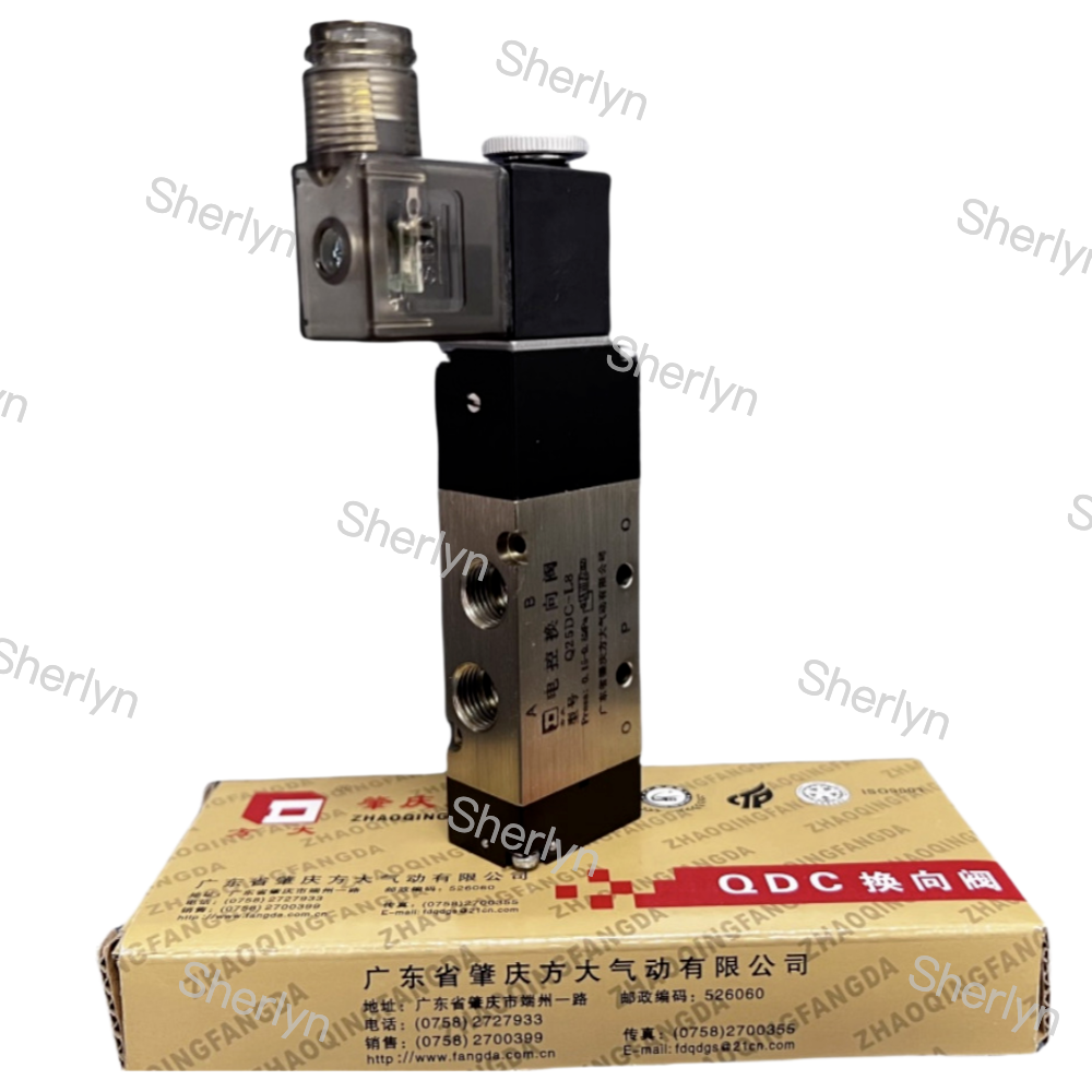 Quality Fangda Solenoid Valve Two Position Five Way Q25DC-L20 AC220V for sale