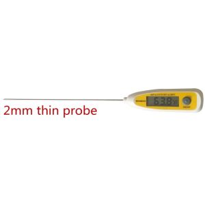 2mm Thin Probe IP68 Digital Instant Read Meat Thermometer