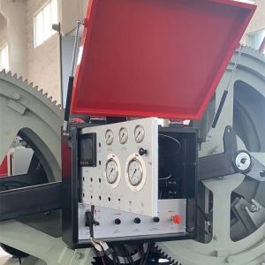 77kw(103hp) Max Tensioner 9Ton Transmission Line Stringing Equipment