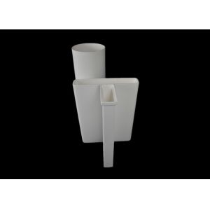 Biscuit Firing Tube Aluminum Oxide Ceramic In The Electroplating Industry