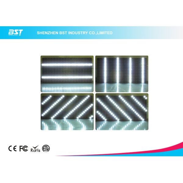 P10 White color outdoor 32 X 16 Pixels Led Sign Modules High Definition