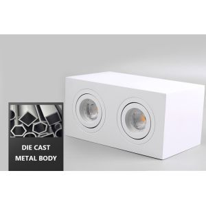 HOTEL SURFACE MOUNTED DOWNLIGHT SQUARE PURE ALUMINIUM CEILING LIGHTS