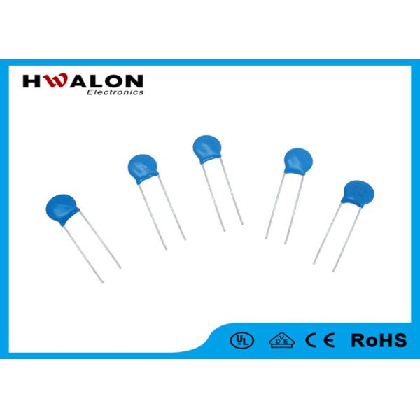 Blue Leaded Type Varistor Metal Oxide 3MOVs With Epoxy Resin For Motor Protect