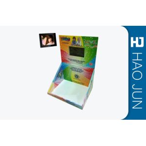 Quality Small Retail Foldable Custom Cardboard Display Boxes With Lcd Screen for sale