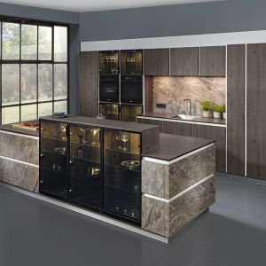 Complete Modern Designs PVC Lacquer Kitchen Furniture Modular Wooden Kitchen