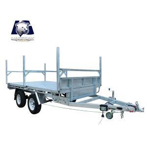 Quality Hot DIP Galvanised Plant Trailer ATM 3000kg Flat Bed Trailer for sale