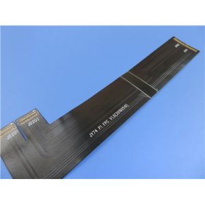 Double Layer Flexible PCB With Black Solder Mask