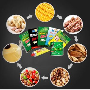 Automatic Hot Melt 250mm Rat Glue Trap Making Machine