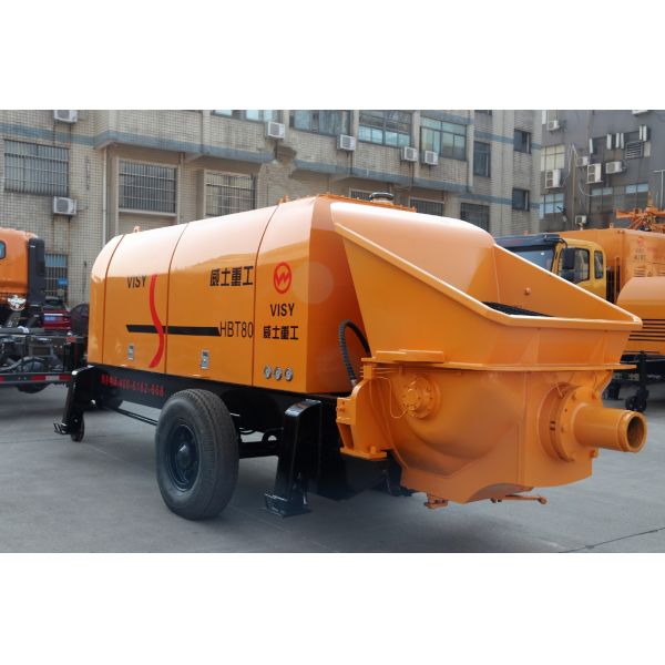 Multifunctional Mortar Cement Stationary Concrete Pump Portable For Secondary