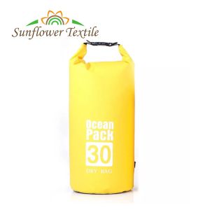 37x71CM 30L Waterproof Fabric Dry Bag Backpack Floating Lightweight Backpack