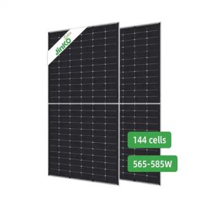 Photovoltaic Module Solar Panels Jinko Monocrystalline Silicon Half Cell 72hl4-V