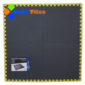 Yellow Border EVA Gym Foam Flooring Mat