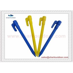 Quality Best lightweight Plastic awning peg for softer ground for sale