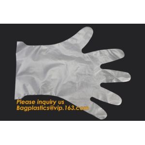kitchen cooking barbecue plastic gloves pe disposable gloves waterproof