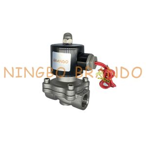 Quality 2S Series 1/2'' 2S160-15 Semi-Diaphragm Stainless Steel Solenoid Valve for sale