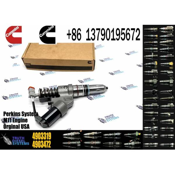 4061851 3411752 4903084 3095040 4902921 4903319 4903472 4026222 Fuel Injector Genuine Brand Diesel Engine Parts Construction