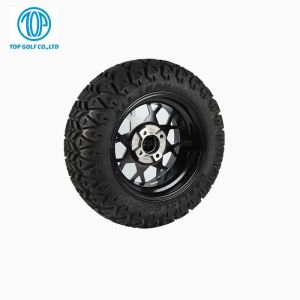 Electric Fuel Aluminum Steel Golf Cart Tires And Wheel Covers