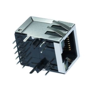 HR941105CE RJ45 Modular Jack Integrated 10 /100Base-T LPJ4011GENL