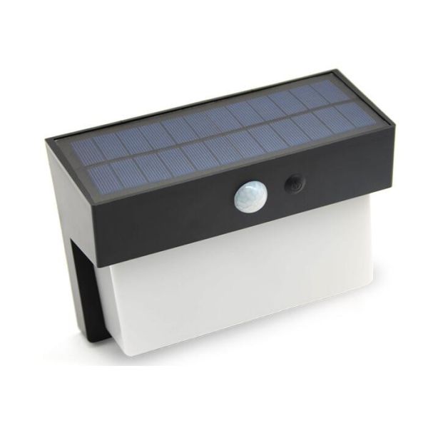 Buy 400LM Human Sensor Solar Panel Wall Light Gate Door Lamp at wholesale prices