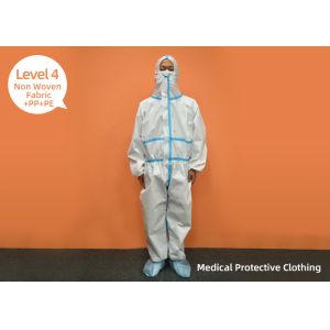 Light Weight Disposable Isolation Gowns Universal With Wrist Cuff