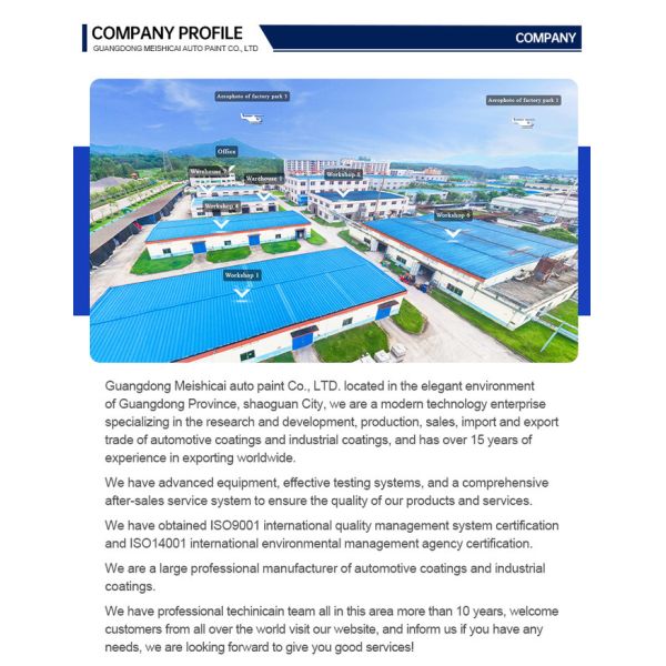 Liquid Touch Up 1K Automotive Clear Coat Paint Heat Resistant Auto Paint Manufacturerhigh Gloss Car Paint 7