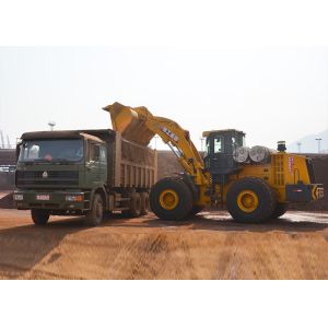 Big Capacity 8 Ton Front End Wheel Loader Machine For Garden Tractor