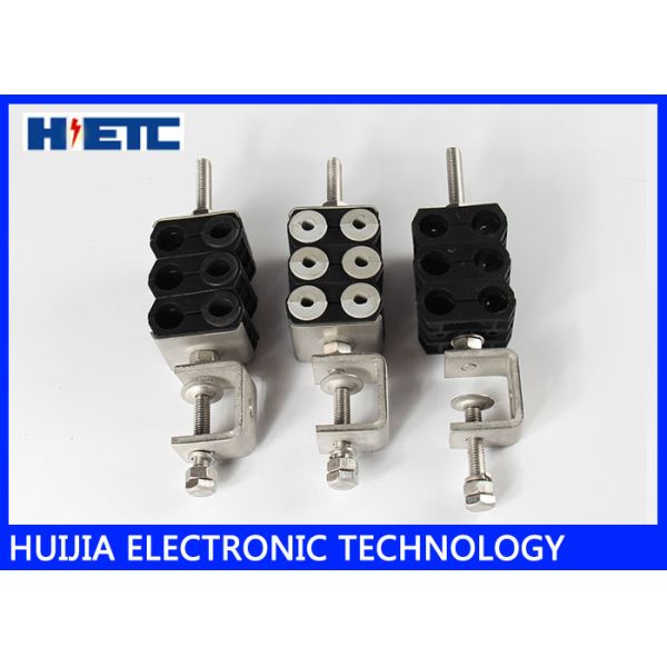 Buy 6 Way Telecommunication Compon Through Type For Fiber Optic Feeder Cable Clamp 1 - 5/8 Inch at wholesale prices