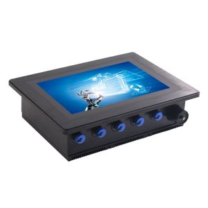 Aluminum Bezel 10.1inch Panel Pc Windows Cooling Heat Sink