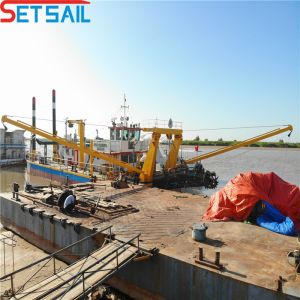 Maximum Capacity 6000m3/Hour Electric Power Cutter Suction Dredger with