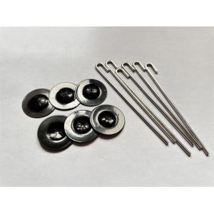 Critter Guard Fastener J Hook Aluminum Solar Panel Clips For Bird Proofing