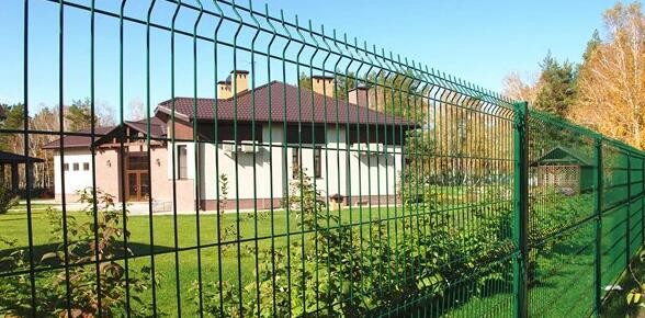 Heavy 5mm 1.5m Welded Wire Mesh Fencing Security Panels Garden
