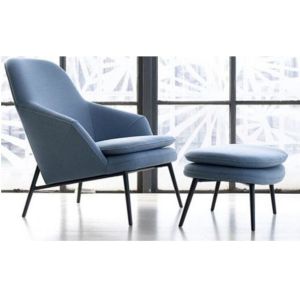 Modern Living Room chair Leisure Leather reception Chair hotel chair