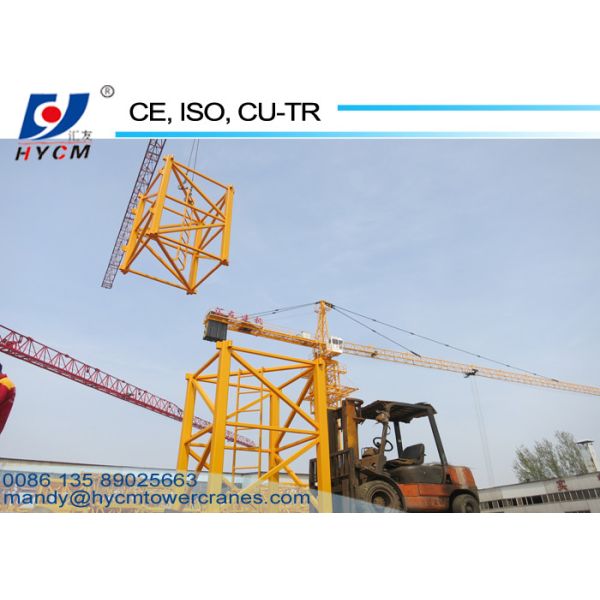 2020 Hot Factory Direct Sale 6ton Load 56m Boom Hammerhead Tower Crane Manufacturer