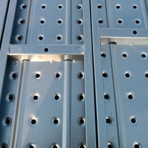 Quality Customized Length Steel Scaffolding Plank for Construction Equipment for sale