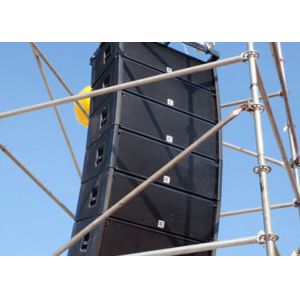 Outdoor Line Array Speakers For Church , Box Speaker Line Array CE / RoHS