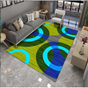 China North European Simple Geometric Living Room Floor Carpets Machine Washable on sale